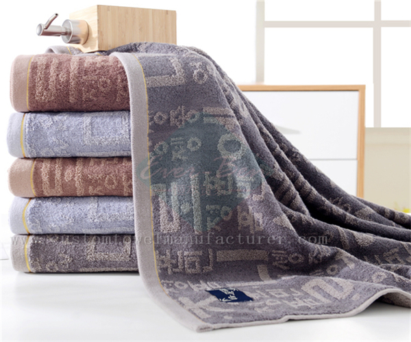 China EverBen Custom white beach towels Producer ISO Audit Bamboo Face Towels Factory